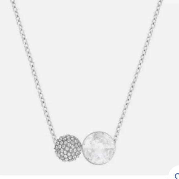 New In Box Swarovski Versatile Hote Crystal Silver Pendant $129 - Picture 4 of 11